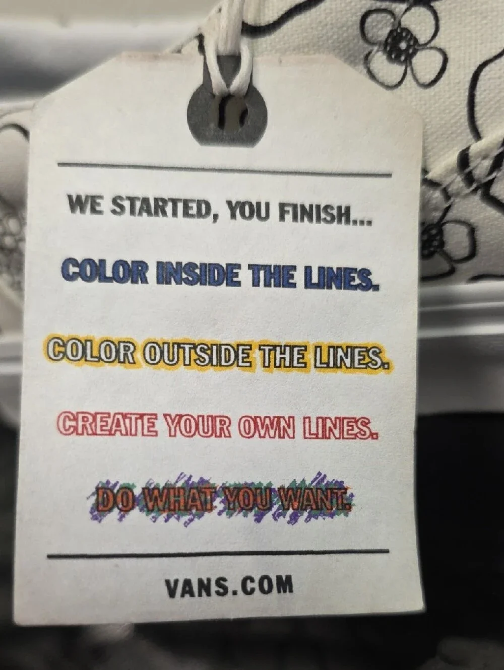 Vans create your